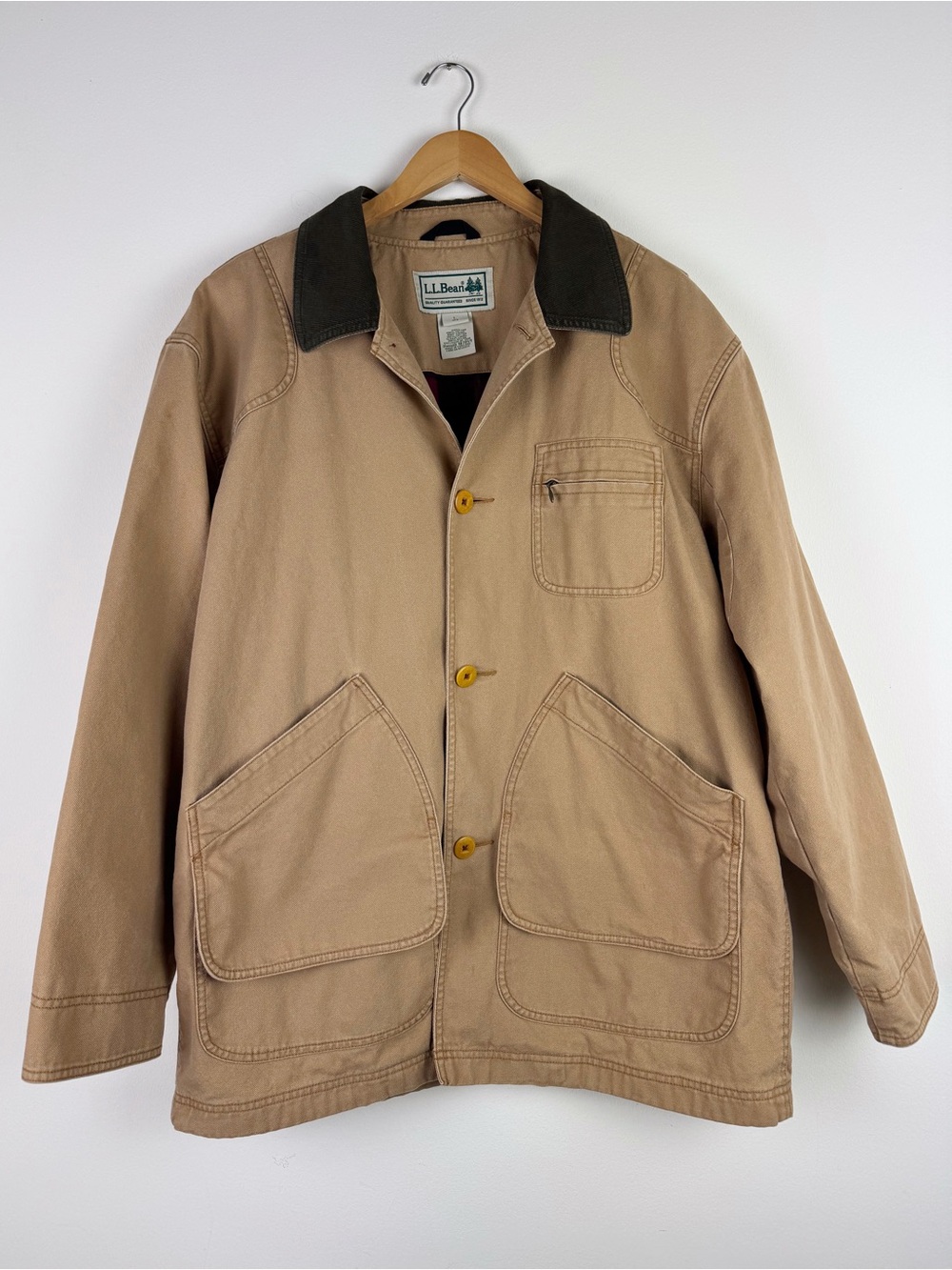 L.L. Bean Men's Original Field Coat, Cotton-Lined